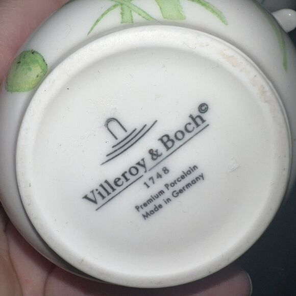 Villeroy & Boch Mariefleur Basic Latte Mug Floral 14oz Replacement cup 9592818 - Picture 3 of 6
